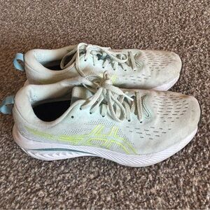 Asics Women's Mint Green Athletic Shoes